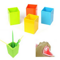 Square Silicone Pen Holder